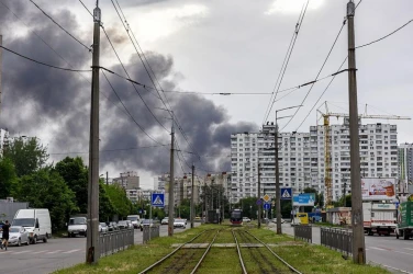 Централната част на Киев бе разлюляна от експлозии