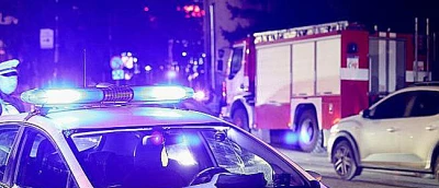 Авария в София: Автомобил се преобърна на Площад на авиацията
