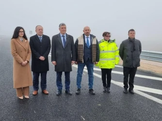 Откриха новата част на пътя Видин-Ботевград между Макреш и Бела (ГАЛЕРИЯ)